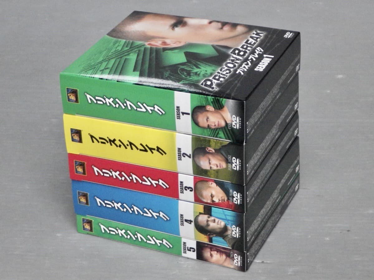 アメリカドラマDVD】『プリズンブレイク』コンパクトボックス版〈シーズン1~5 48ディスクセット〉◇主演 アメリカドラマDVD】『プリズンブレイク』コンパクトボックス版〈シーズン1~5 48ディスクセット〉◇主演