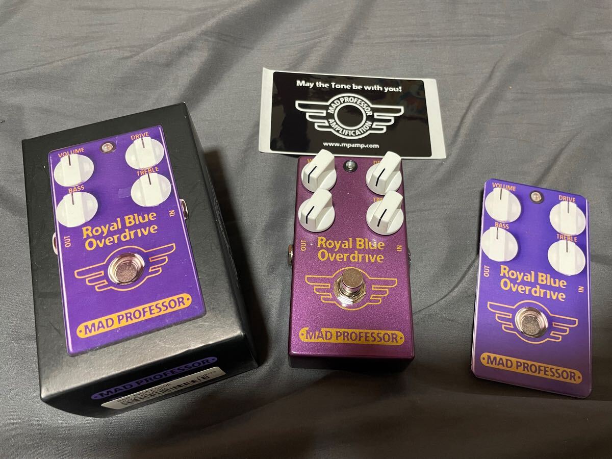 【おまけ多数！】MAD PROFESSOR マッドプロフェッサー Royal Blue Overdrive オーバードライブ