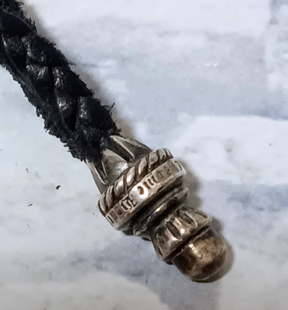 CHROME HEARTS クロムハーツナイロンダガープリント ストラップ付き CHROME HEARTS クロムハーツナイロンダガープリント ストラップ付き