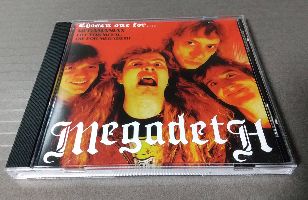 MEGADETH 「CHOSEN ONE FOR... INTERECTUAL THRASH!」（２CD)