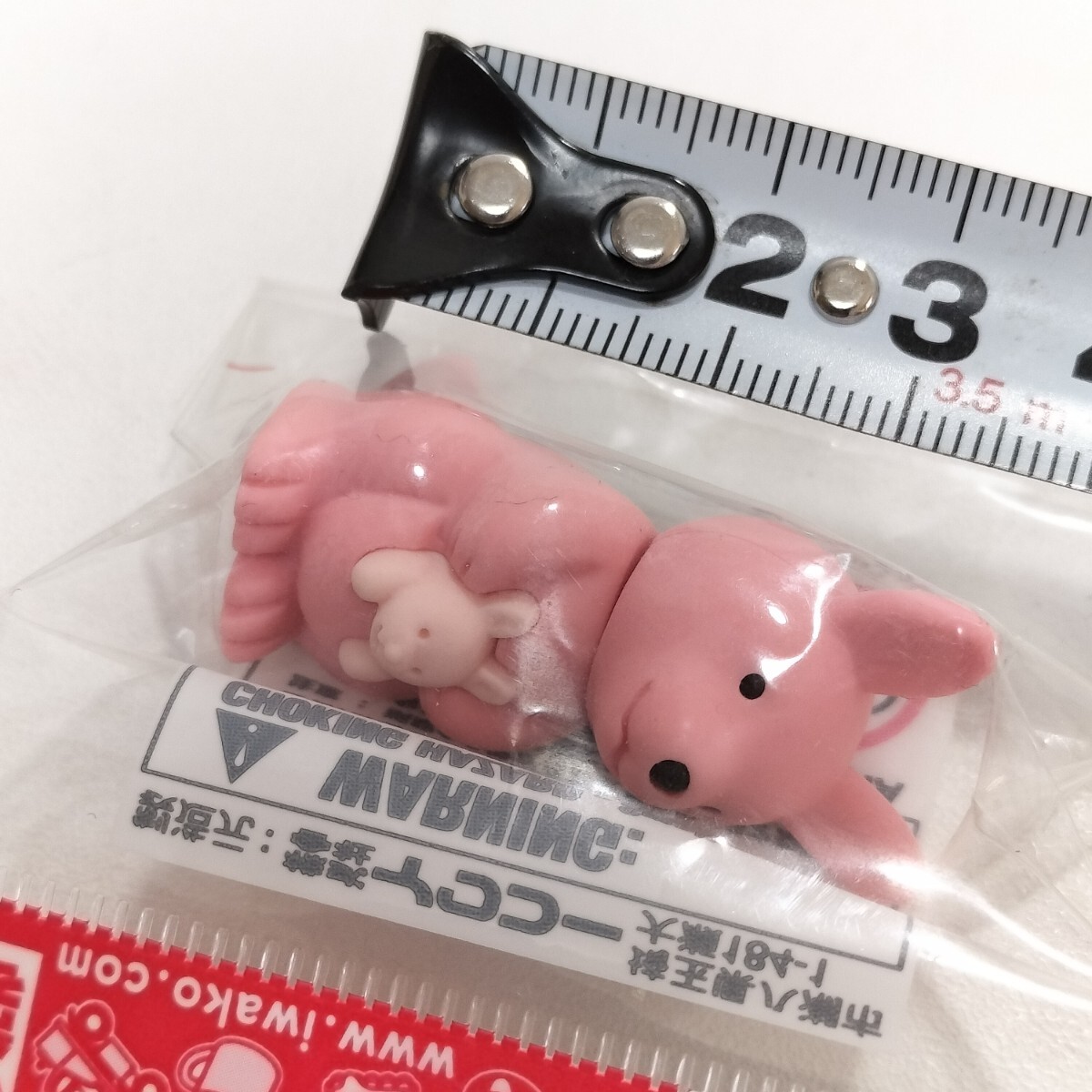 イワコー おもしろ消しゴム ピンクカンガルー 未開封品 [日本製 イワコー おもしろ消しゴム ピンクカンガルー 未開封品 [日本製