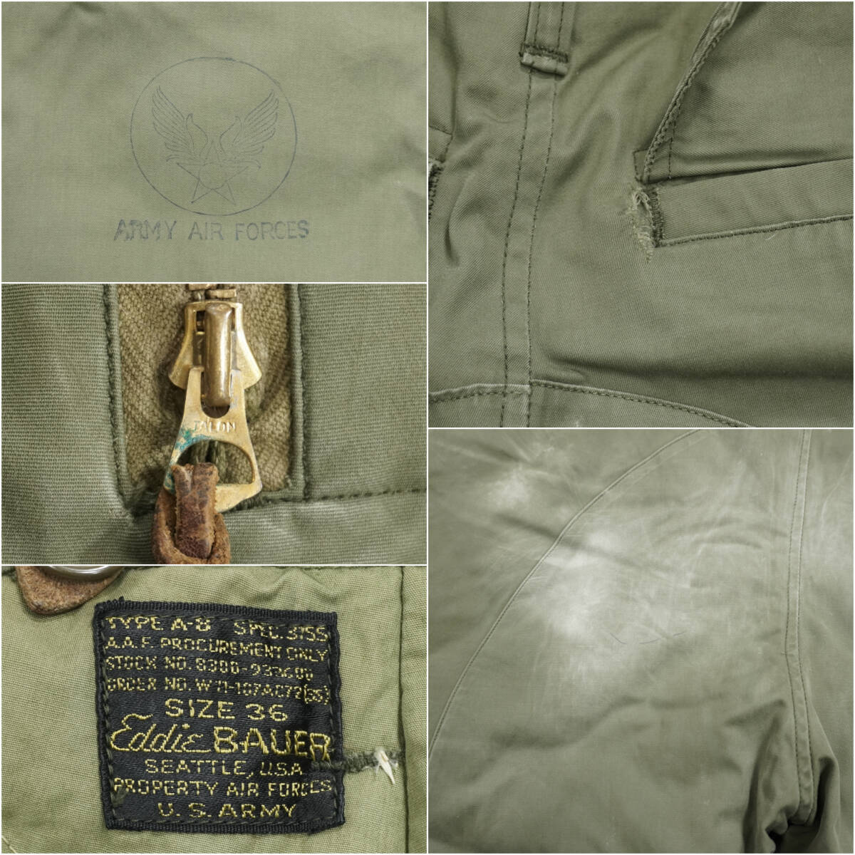US ARMY AIR FORCE TYPE A-8 TROUSERS 1940s MIL24088 USAAF US ARMY AIR FORCE TYPE A-8 TROUSERS 1940s MIL24088 USAAF