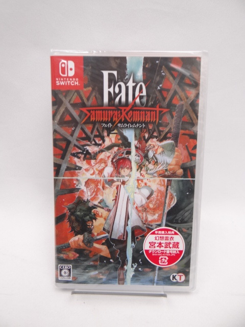 ☆4533　未開封品　【Switch】Fate/Samurai Remnant