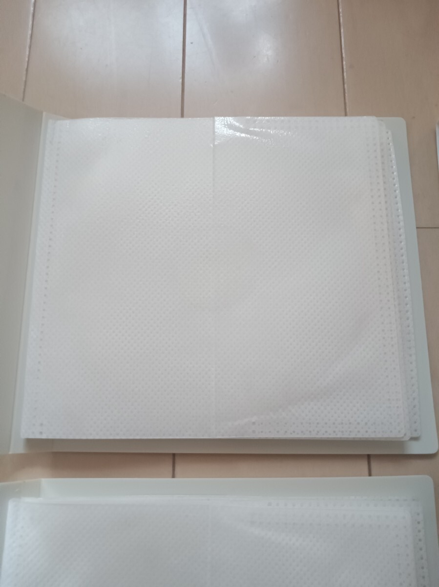 CDケース　DVDケース　アルバム　8枚収納　2冊セット ファイル型 DVD収納 収納ケース メディアケース　スリム　DVD収納 _画像5