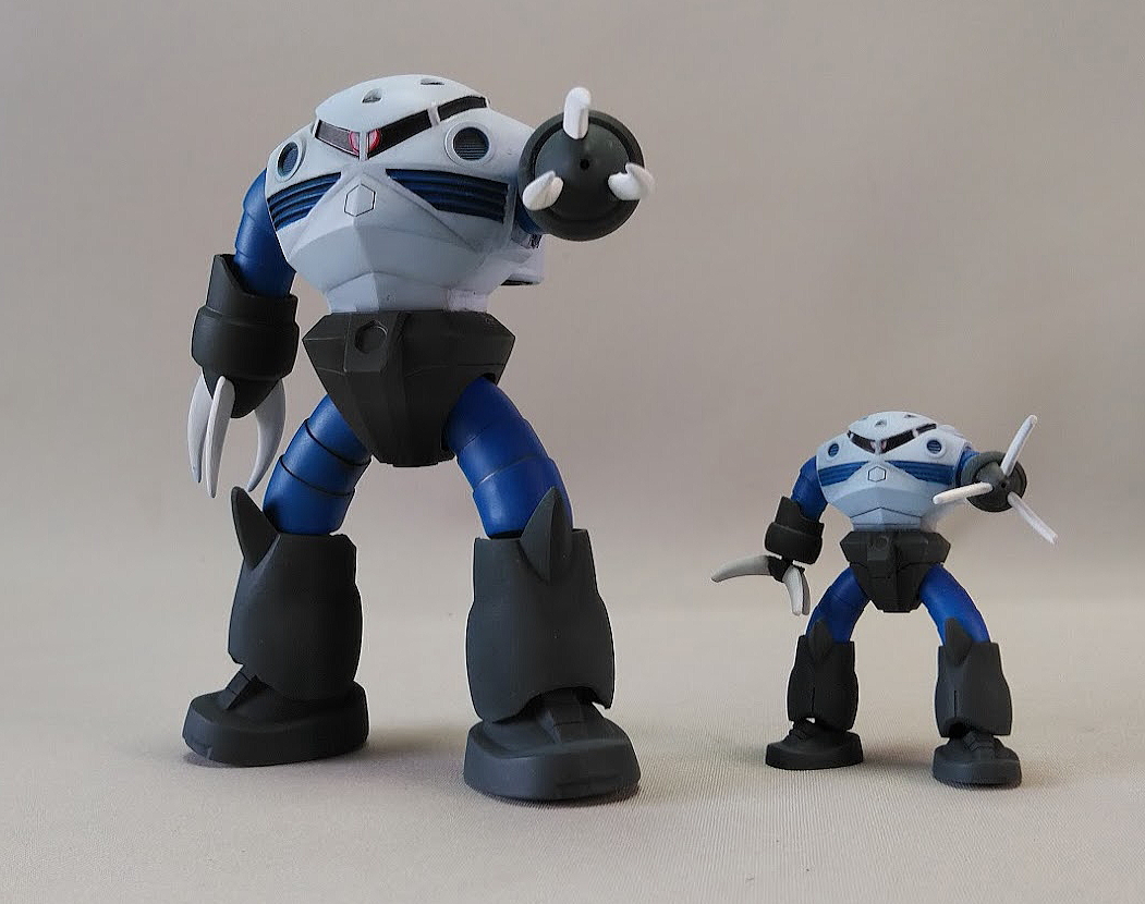 旧キット 1/144 量産型ズゴック1/288ガンプラコレクション量産型