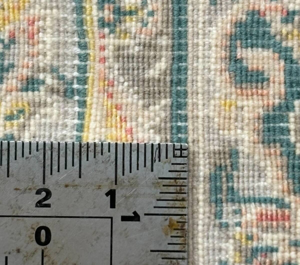 百貨店展示品 大判 最高峰約144万ノット シルク30%ウール70 百貨店展示品 大判 最高峰約144万ノット シルク30%ウール70