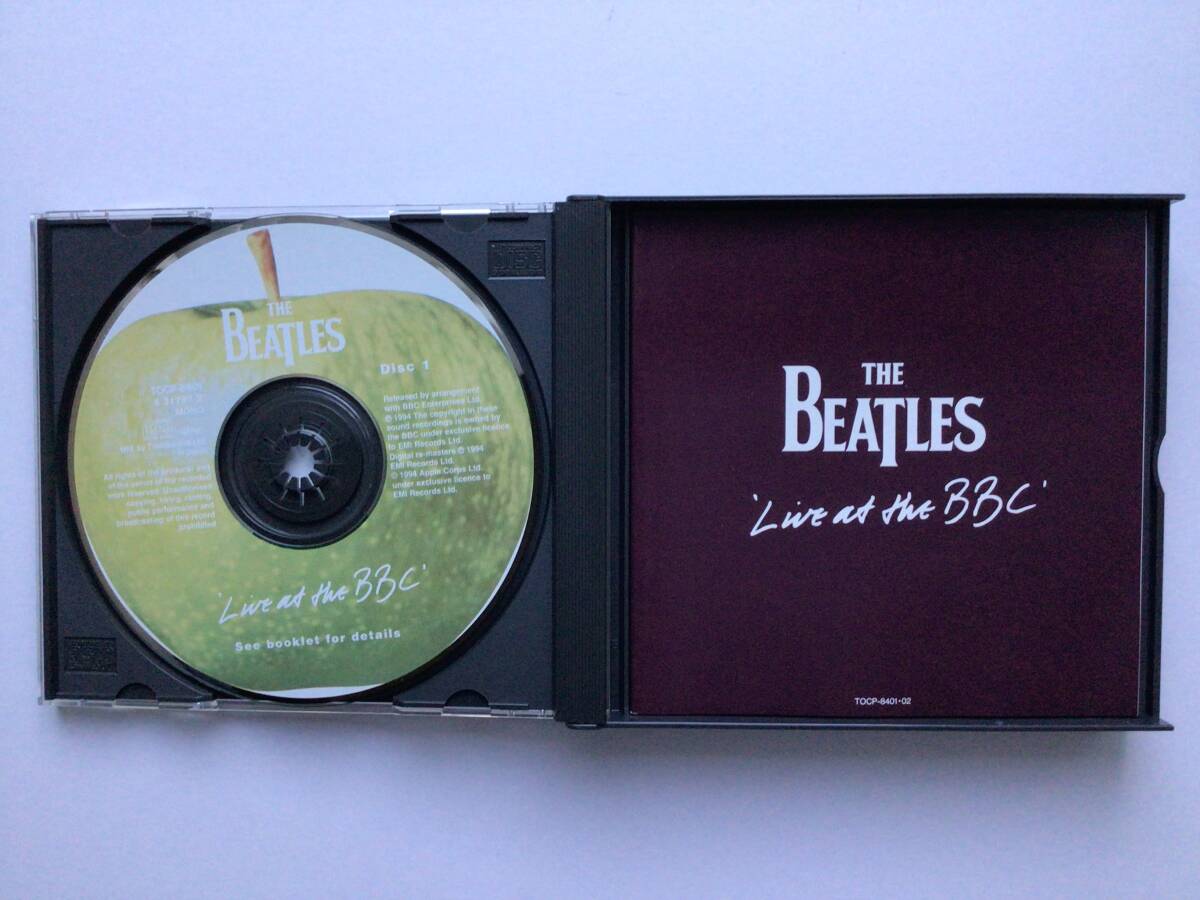 ☆THE BEATLES ビートルズ☆Live at the BBC CD 2枚組 帯付き