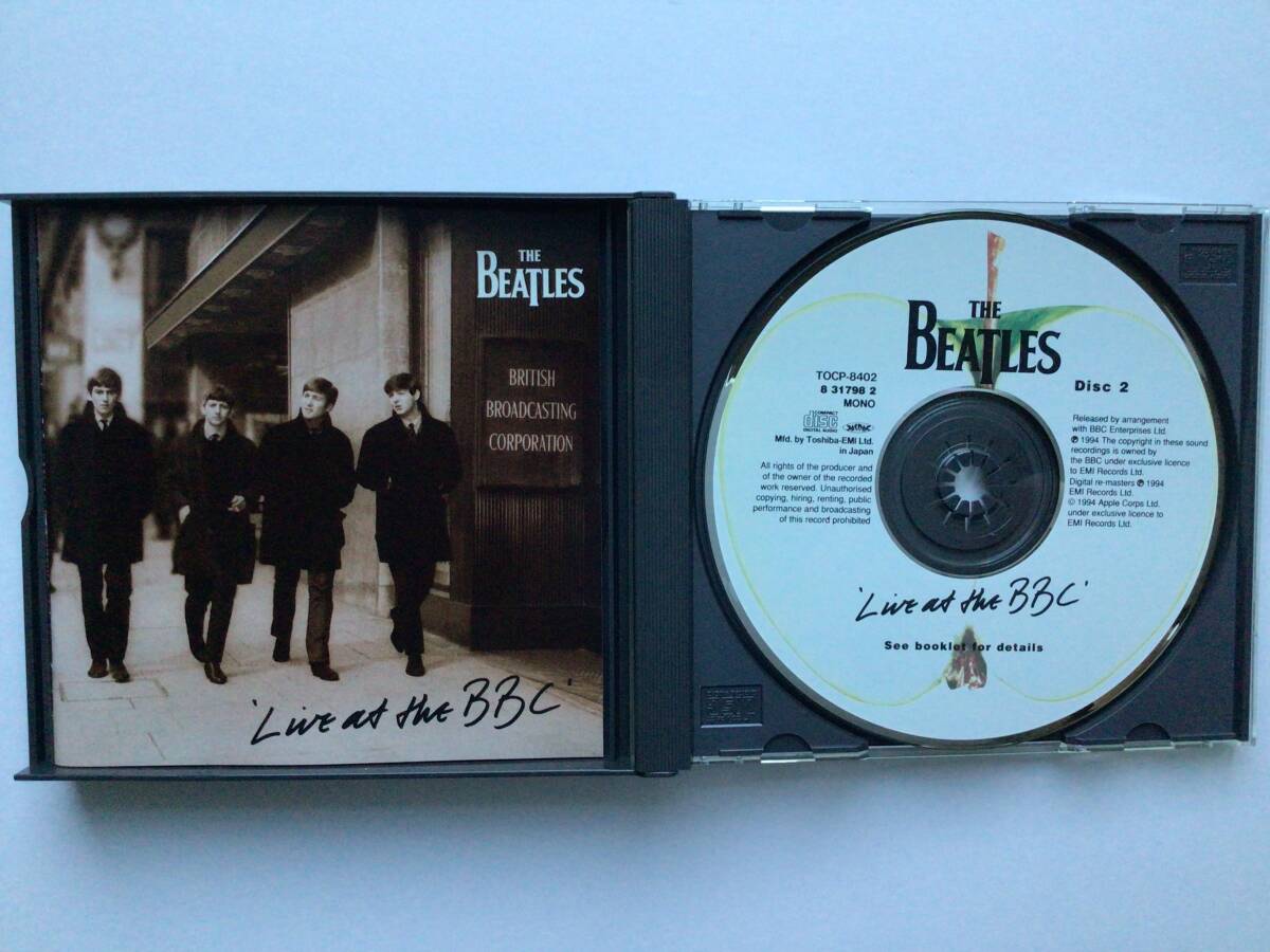 ☆THE BEATLES ビートルズ☆Live at the BBC CD 2枚組 帯付き