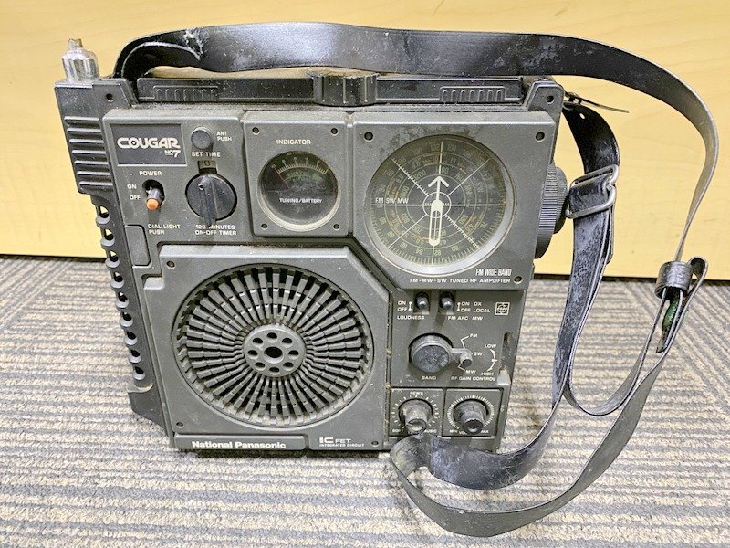 ナショナル クーガ No7 動作未確認 通電動作未確認】National