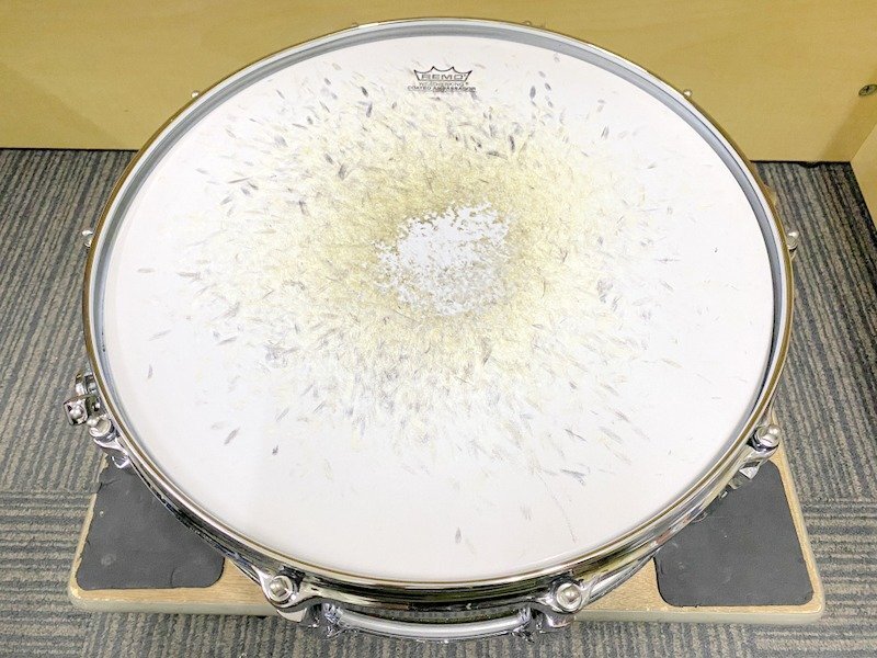 Pearl Reference REMO WEATHERKING COATED AMBASSADOR スネアドラム パール アンバサダー レモ 1円~　S4450