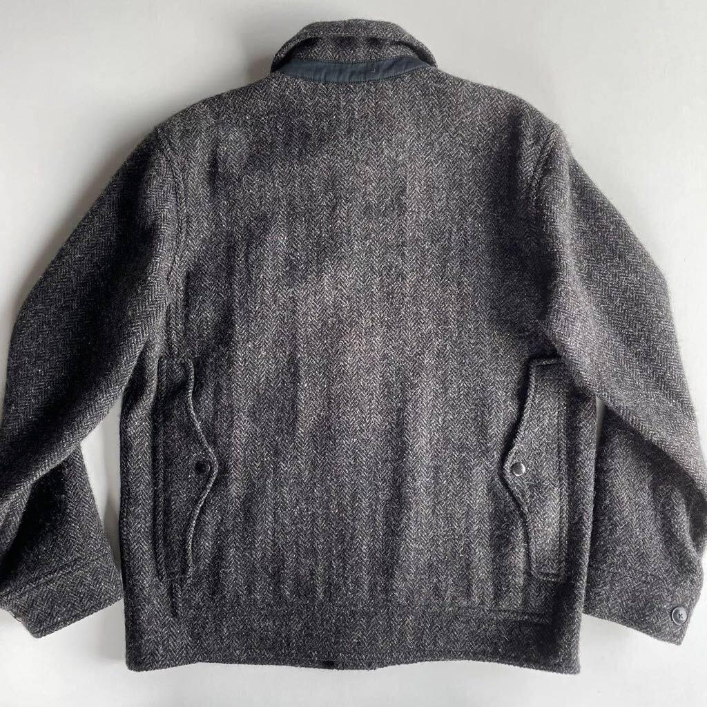 新品 RRL イタリー製 ハリスツイード ブラックウォッチ