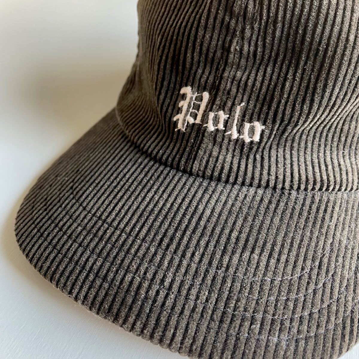 90s/USA製】Polo by Ralph Lauren “Corduroy Cap” コーデュロイ 90s/USA製】Polo by Ralph Lauren “Corduroy Cap” コーデュロイ