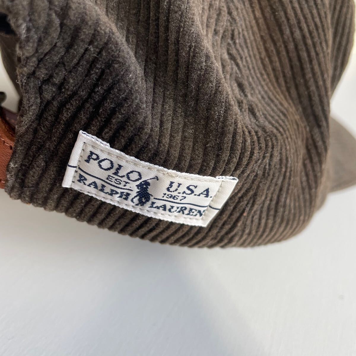 90s/USA製】Polo by Ralph Lauren “Corduroy Cap” コーデュロイ 90s/USA製】Polo by Ralph Lauren “Corduroy Cap” コーデュロイ
