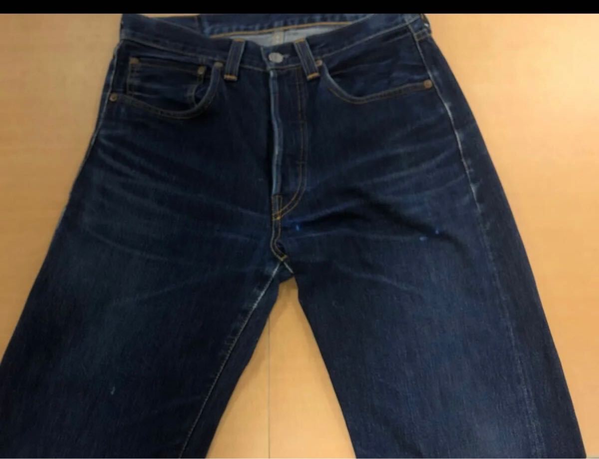 米國制 アメリカ制　501XX W31 47モデル　リーバイスLEVI’S復(fù)刻LVC1947年片面E