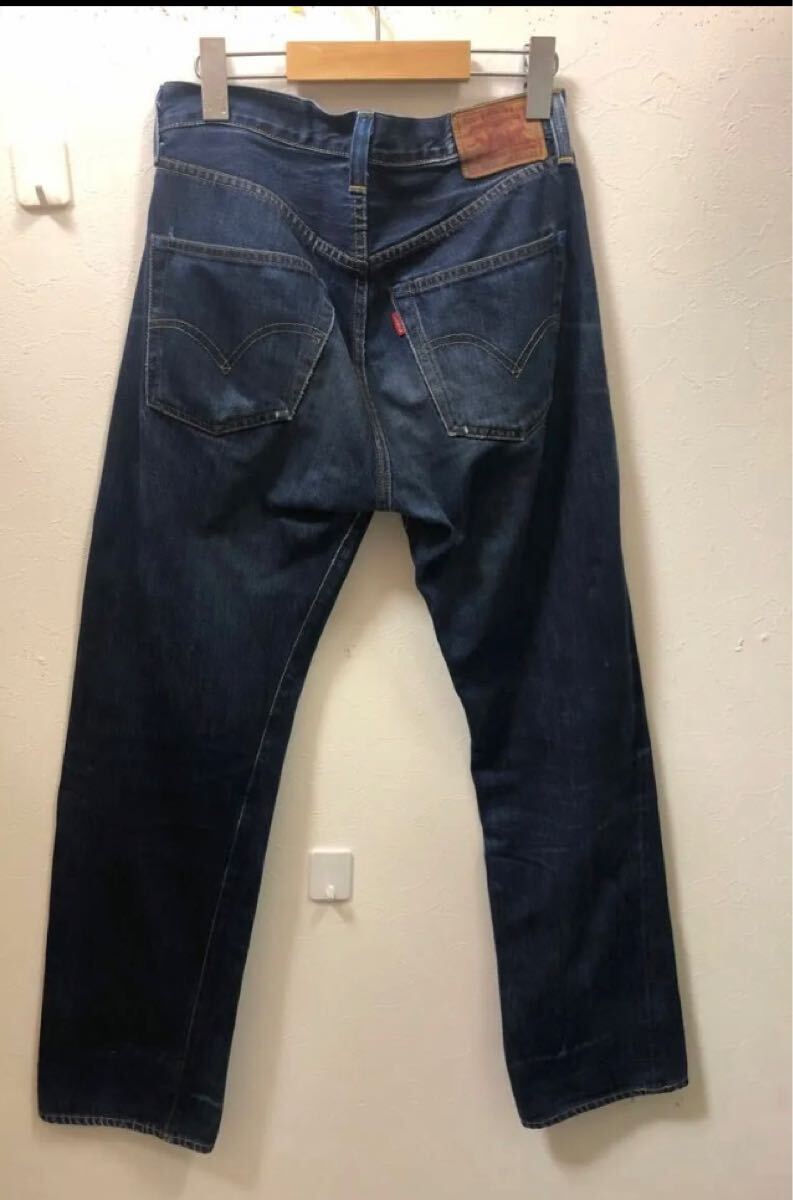 米國制 アメリカ制　501XX W31 47モデル　リーバイスLEVI’S復(fù)刻LVC1947年片面E