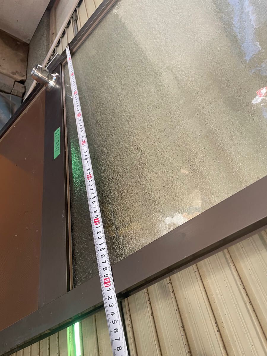 ☆ 出入口玄関 DIY リフォーム アルミ 扉 枠付き 中古☆bb713 ☆ 出入口玄関 DIY リフォーム アルミ 扉 枠付き 中古☆bb713