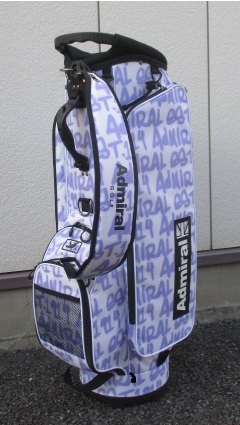 アドミラル Admiral ロゴシリーズ キャディバッグ 展示未使用品 処分出品