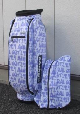 アドミラル Admiral ロゴシリーズ キャディバッグ 展示未使用品 処分出品