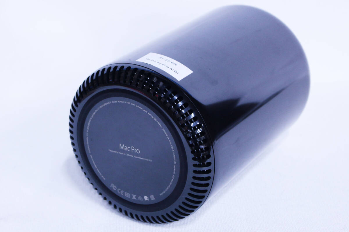 即配 AMD制グラボ2基搭載 RAM32G SSD512G 高性能 Apple MacPro 3.5 6Coa A1481 E5-1650v2 FireProD500 OS 12 Monterey