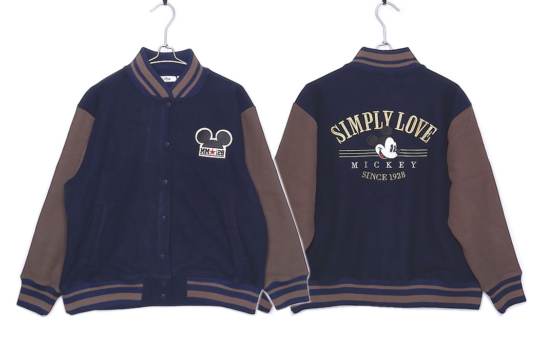 ディズニー Mickey & Co. ベースボール ジャケット L ディズニー Mickey & Co. ベースボール ジャケット L ディズニー