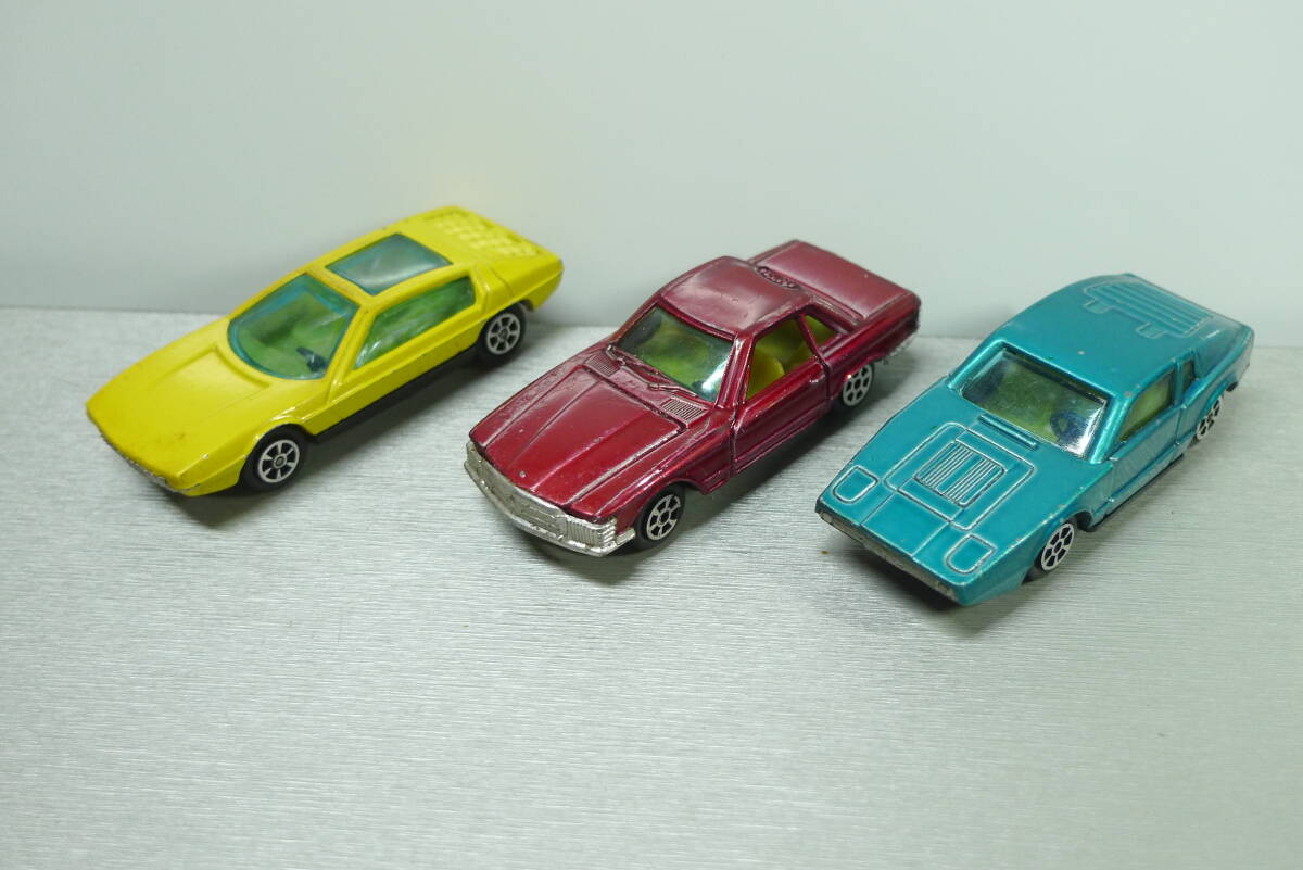 香港製 ヤトミン 3種 ミニカー ジャンク ホンコン