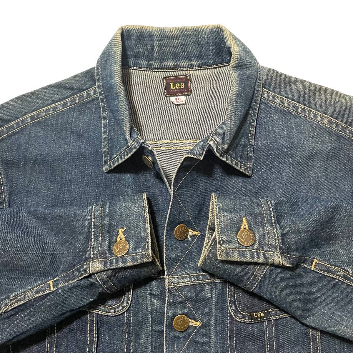 新品未使用！復刻モデル Lee 101J 赤タグ 40 1013 Gジャン
