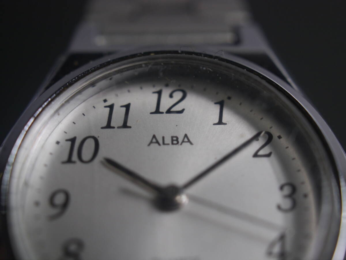 セイコー SEIKO アルバ ALBA クォーツ 3針 V811-0460 女性用 レディース 腕時計 z371 稼働品