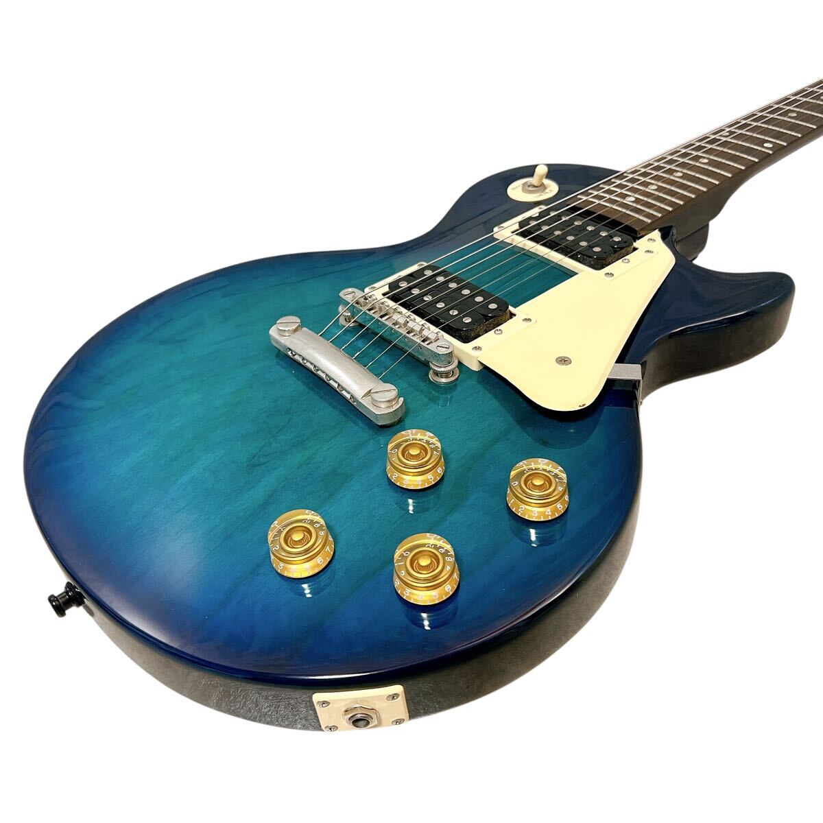 美品 Epiphone エピフォン Les Paul 100 ブルーサンバースト 美品 Epiphone エピフォン Les Paul 100 ブルーサンバースト
