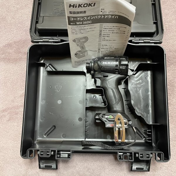 即決！HiKOKI 36V/マルチボルト 充電インパクト WH36DC(NNB) ケース付 新品 税込 /ハイコーキ/旧 日立工機