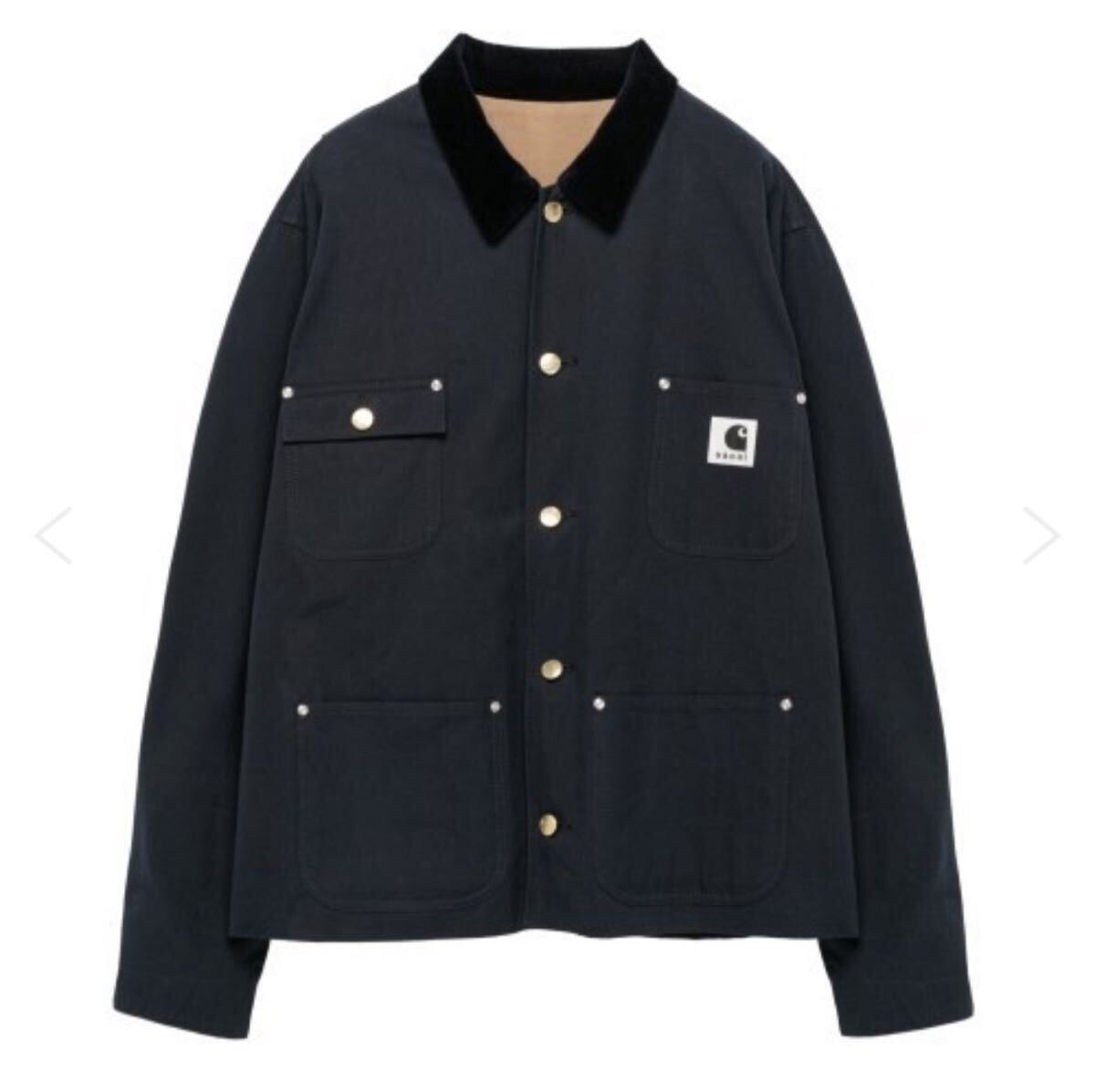 Sacai Carhartt WIP Reversible Duck Jacket 1 // 24aw 24ss ma Sacai Carhartt WIP Reversible Duck Jacket 1 // 24aw 24ss ma