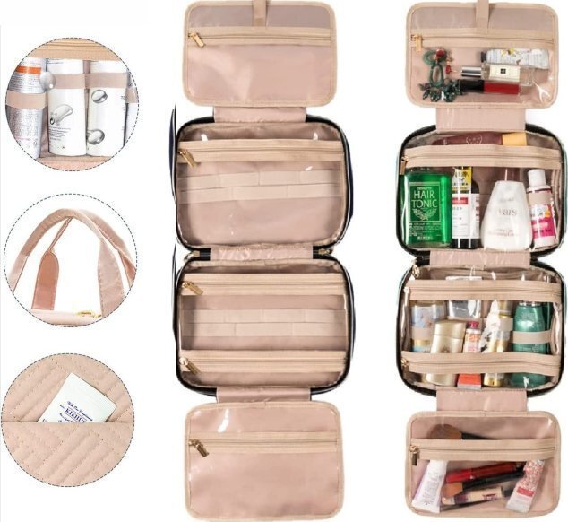  toilet ta Lee bag travel bag hanging lowering hook waterproof cosmetics bag travel business trip auger nai The - pink 