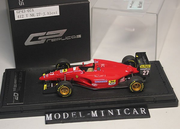 ▲入手困難！GP43-07A 世界限定500台！GP Replicas 1/43 フェラーリ Ferrari 412T 412 T #27 新品 F1