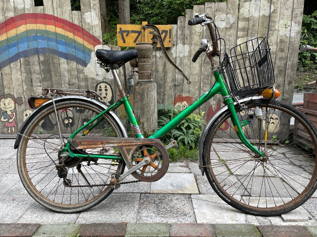 1134】【ジャンク】『昭和レトロ・一般車』 ブリヂストン アスモ 1134】【ジャンク】『昭和レトロ・一般車』 ブリヂストン アスモ