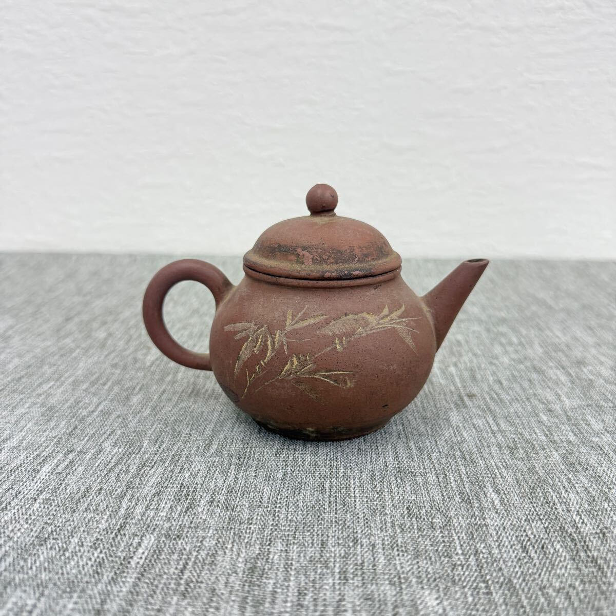 吉】CB793 唐物 文革時代 景徳鎮名工 呉康絵 大力支援農業 大