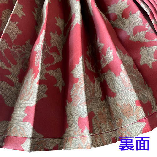 フューチャー仮眠カーテン　エンペラー調（プリーツタイプ2枚組）トラック用カーテン トラック内装パーツ_画像6