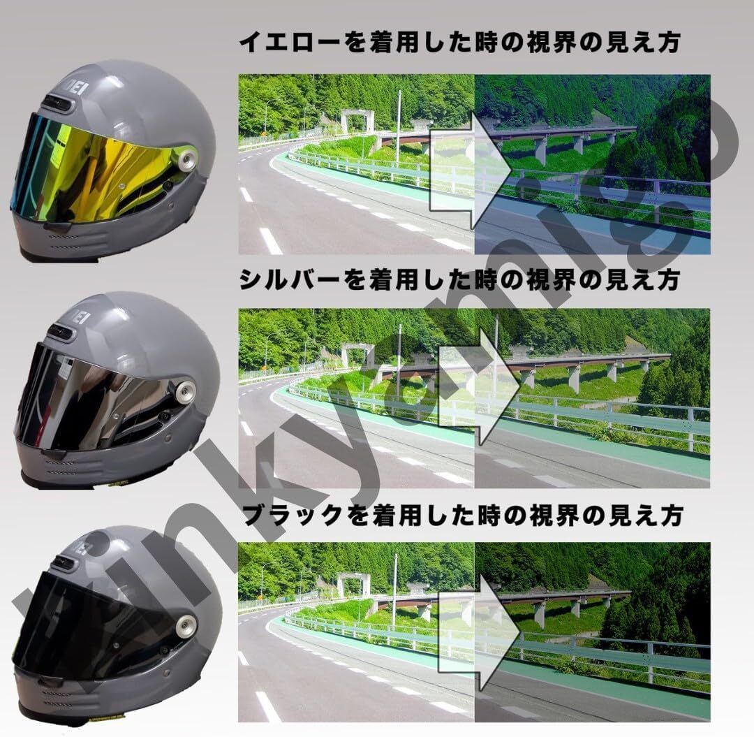 楽天市場】☆○【SKY】CPB-1V ミラーシールド SHOEI Glamster 全