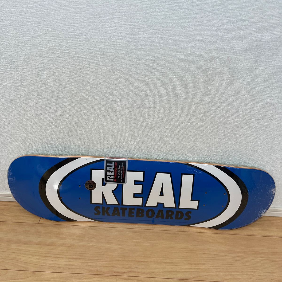 多数出品　新品未使用　REAL リアル スケボー デッキ 8.5 CLASSIC OVAL クラシック オーバル Blue 