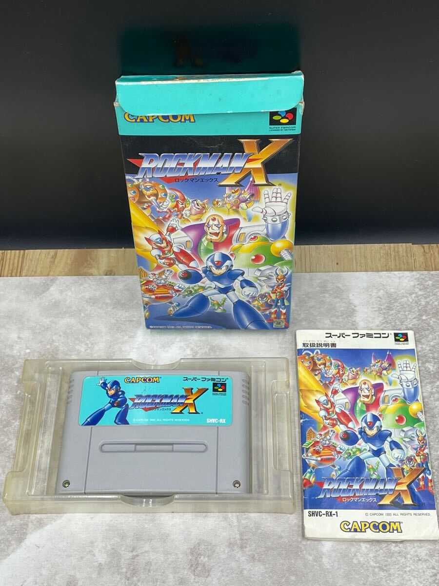 へ１《動作未確認です》〔ゲームソフト〕 スーパーファミコン SFC スーファミ ROCKMAN X ロックマンエックス CAPCOM