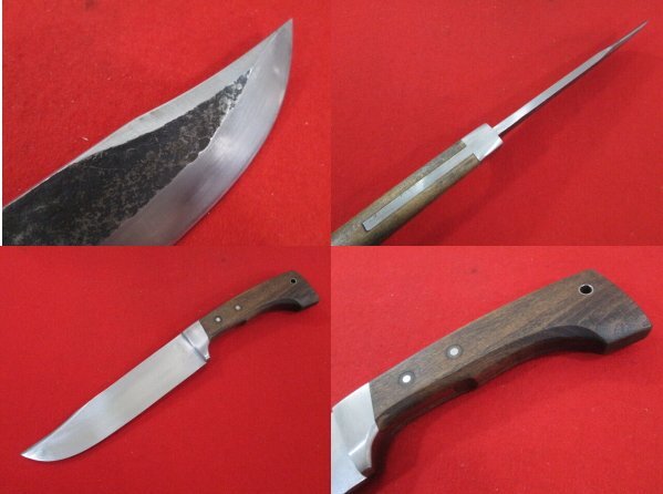 K297□兼常作 / ハンティングナイフ 狩猟刀 / 刃渡り185mm 全長 K297□兼常作 / ハンティングナイフ 狩猟刀 / 刃渡り185mm 全長