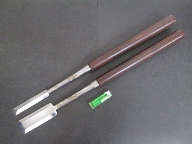 K260□景持 / 龍柄入り 差のみ / 刃幅24mm 48mm // 計2 K260□景持 / 龍柄入り 差のみ / 刃幅24mm 48mm // 計2