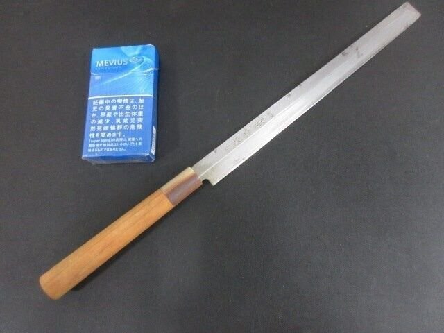 K340■在銘 / タコ引包丁 / 刃渡り270mm // 蛸引き包丁 たこ引包丁 和包丁 打刃物