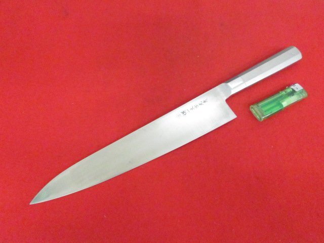 K817■堺 一文字光秀 / 牛刀 煌 / 刃渡り270mm // Kirameki 洋包丁 / 美品