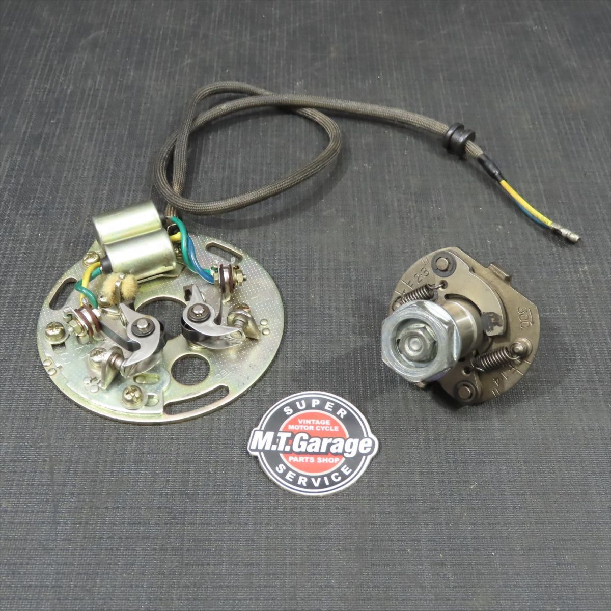 ホンダ CB750Four2 CB750G コンタクトブレーカー&アドバンサー ポイント ガバナ【060】 CB750-Z-052