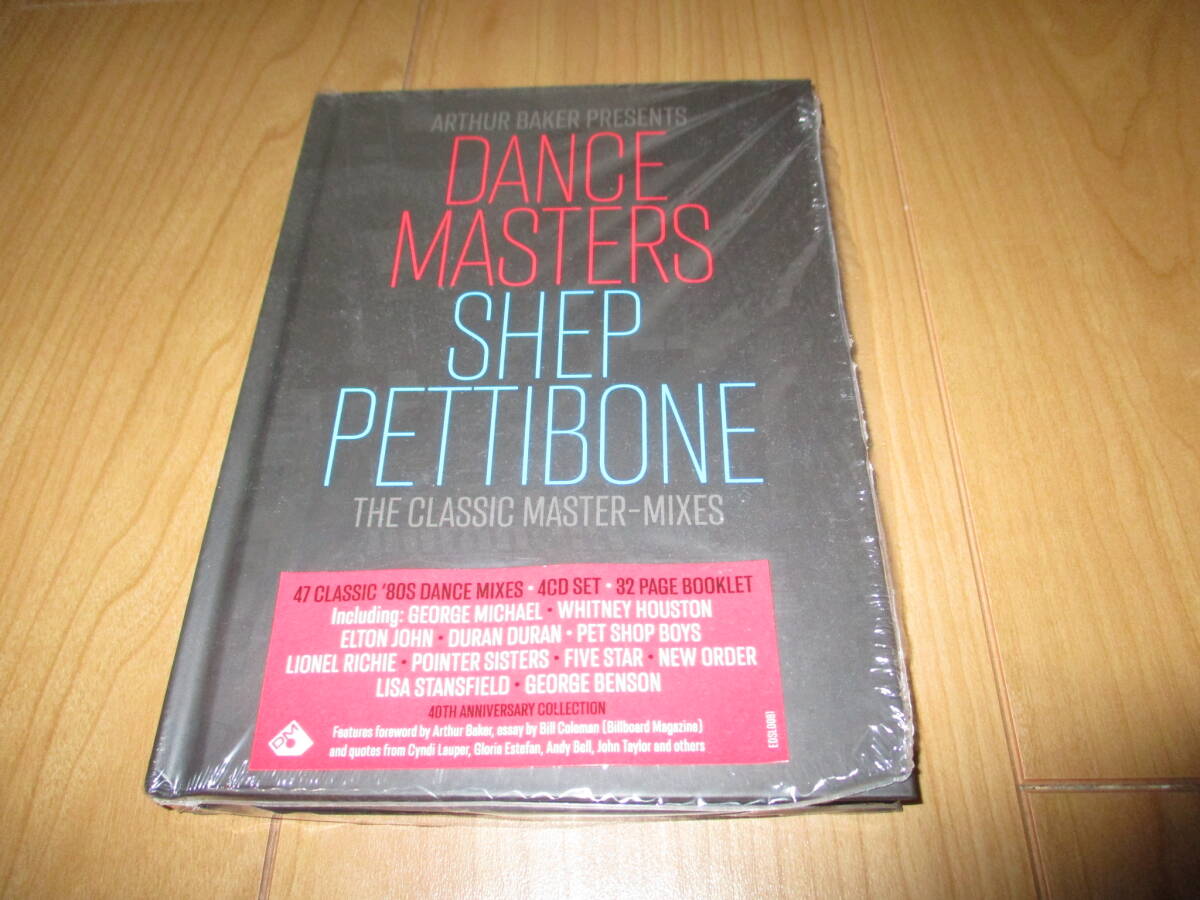 Shep Pettibone Master-Mixes　Various Artists CD4枚組 シェップ・ペティボーン　１回再生　美品です