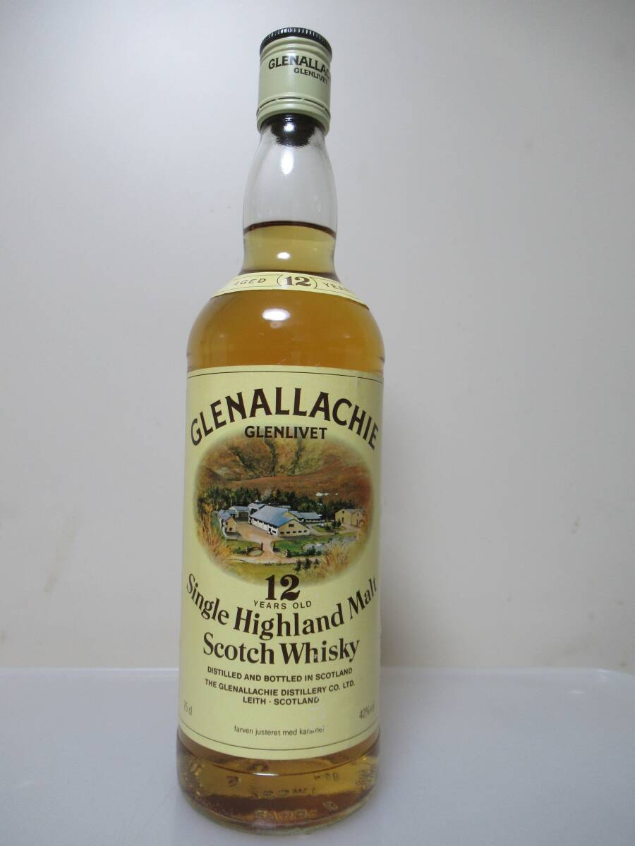 b033◆◆グレンアラヒー12年 750ml　”スクリューキャップ”　70年代稀少オールド　OB◆◆