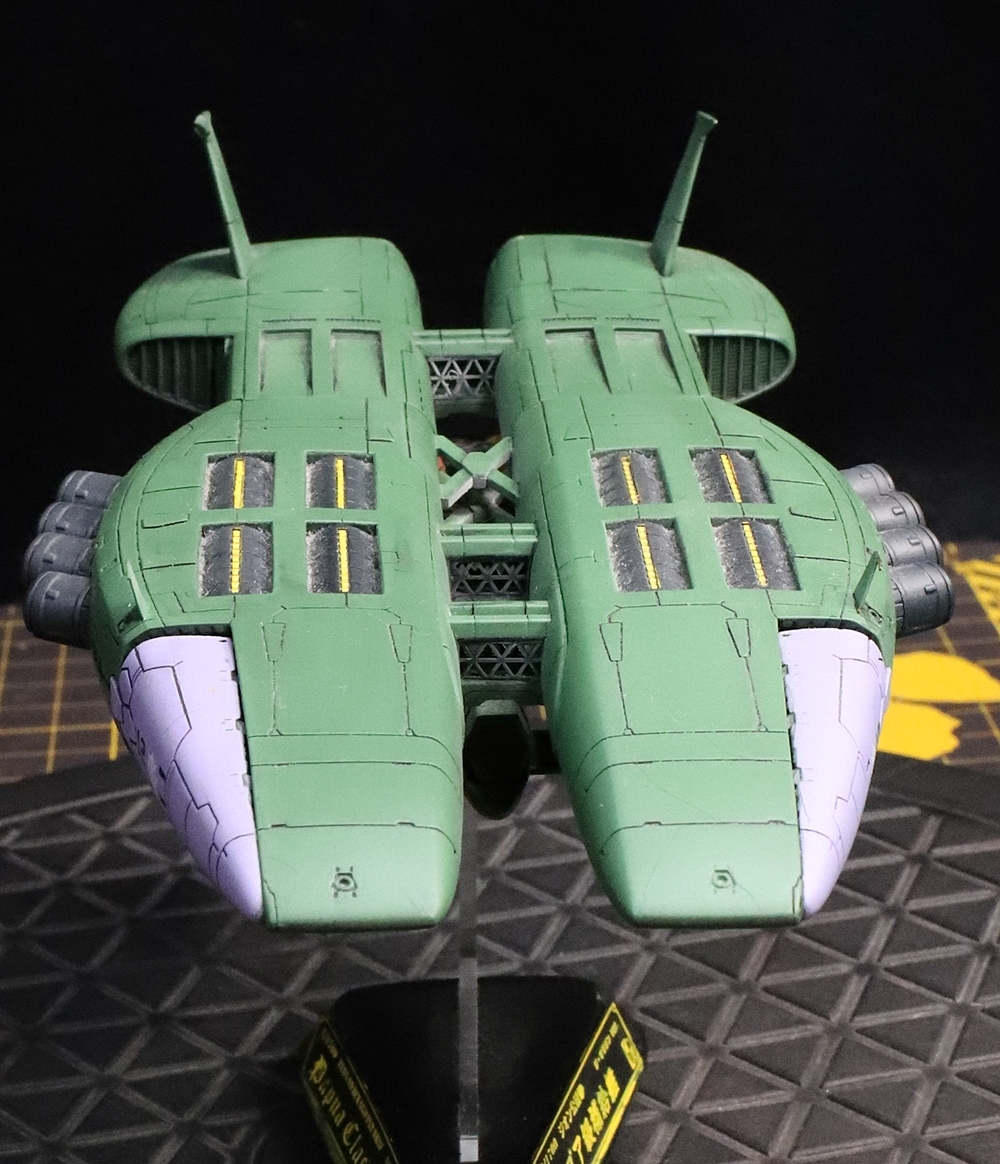 FLEETMO ジオン公国軍1/1700 パプア級 補給艦 THE ORIGIN Ver FLEETMO ジオン公国軍1/1700 パプア級 補給艦 THE ORIGIN Ver