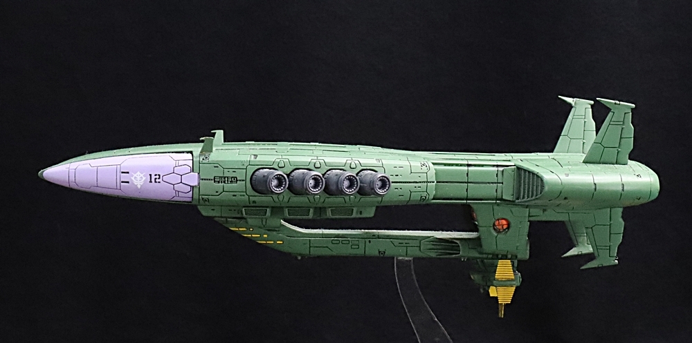 FLEETMO ジオン公国軍1/1700 パプア級 補給艦 THE ORIGIN Ver FLEETMO ジオン公国軍1/1700 パプア級 補給艦 THE ORIGIN Ver