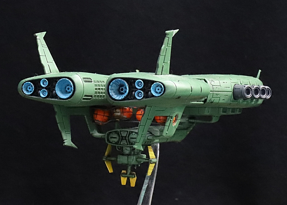FLEETMO ジオン公国軍1/1700 パプア級 補給艦 THE ORIGIN Ver FLEETMO ジオン公国軍1/1700 パプア級 補給艦 THE ORIGIN Ver