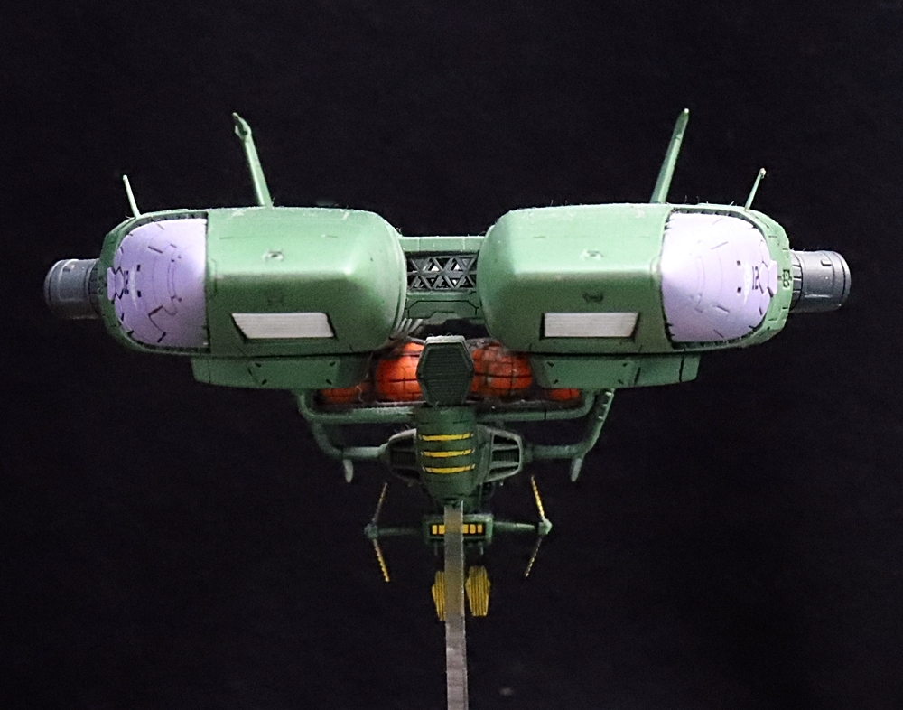 FLEETMO ジオン公国軍1/1700 パプア級 補給艦 THE ORIGIN Ver FLEETMO ジオン公国軍1/1700 パプア級 補給艦 THE ORIGIN Ver