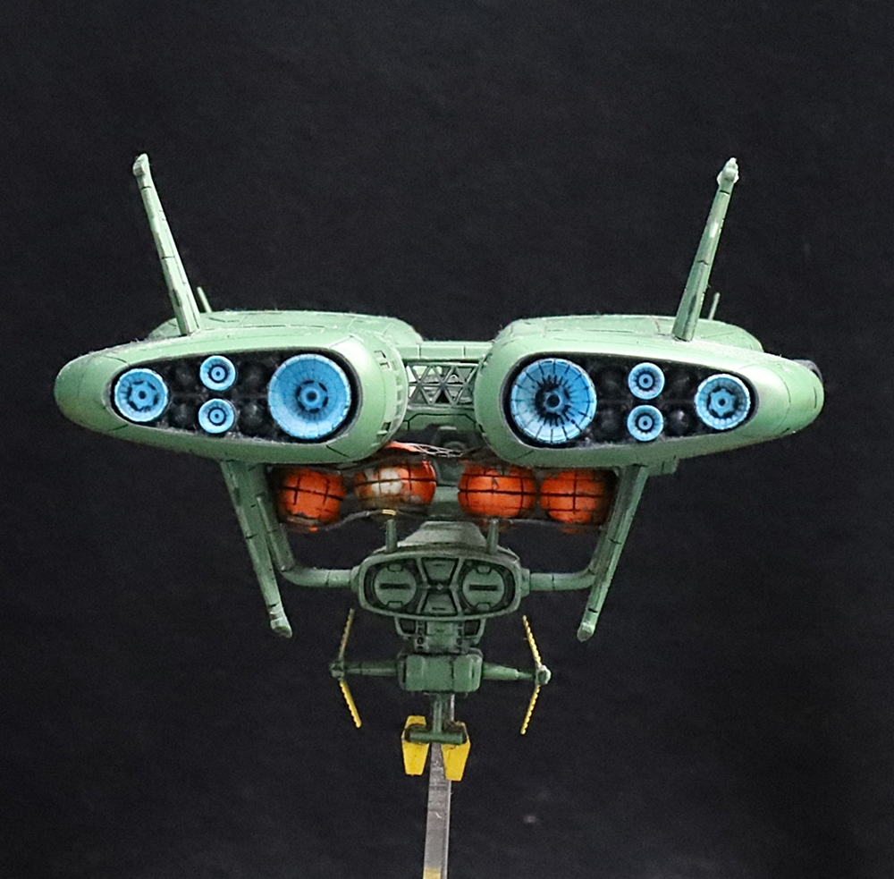 FLEETMO ジオン公国軍1/1700 パプア級 補給艦 THE ORIGIN Ver FLEETMO ジオン公国軍1/1700 パプア級 補給艦 THE ORIGIN Ver